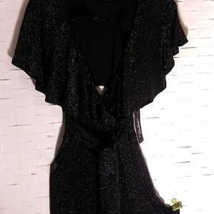 Glittery Knit Jumpsuit
